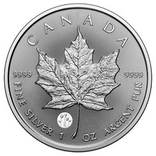 Canada 5 $ 2025 Treasured Maple Leaf Privy Celebration 1 oz argento FDC in blister