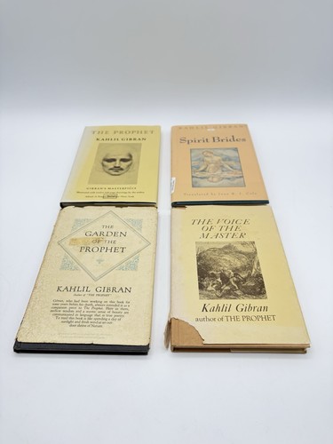Kahlil gibran books lot of - gibran, 4