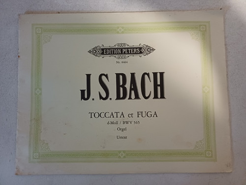 Toccata fuga moll - toccata,