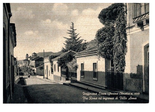 Zafferana etnea cartolina anni - cartolina,