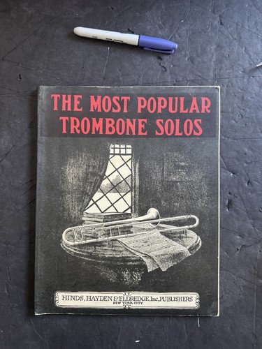Spartiti vintage trombone - spartiti,