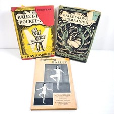 Vintage Ballet Book Lot (3)