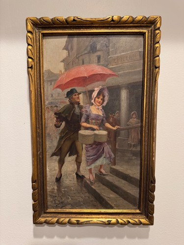 Dipinto realista vittoriano