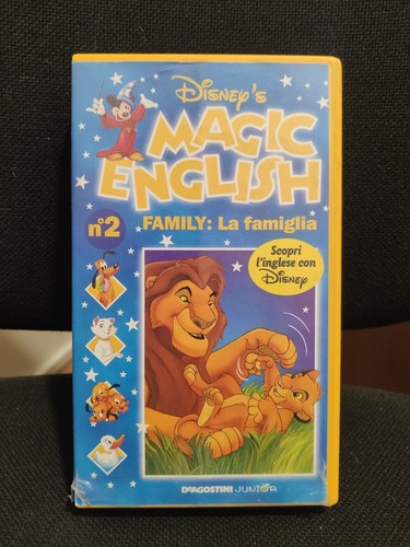 Magic english vhs - magic,