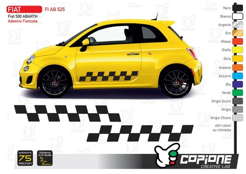 Adhesive graphics car side - adhesive,