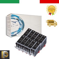 10 CARTUCCE COMPATIBILI PGI-5BK PER CANON PIXMA iP3500 iP4200 iP4300 iP4500 5100