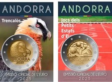 Andorra x 2 - 2, monete