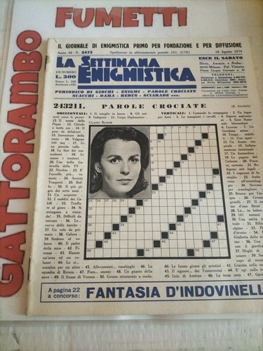 Settimana enigmistica - la,