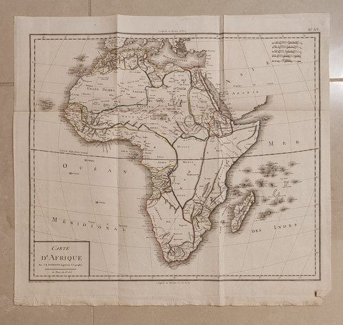 Africa antica mappa carta - antica,