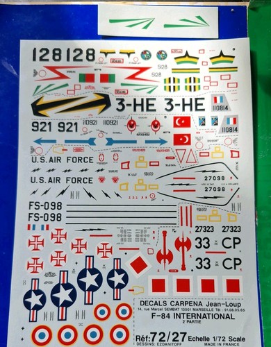 Carpena rf 84f g - 1/72, f/rf-84f/g