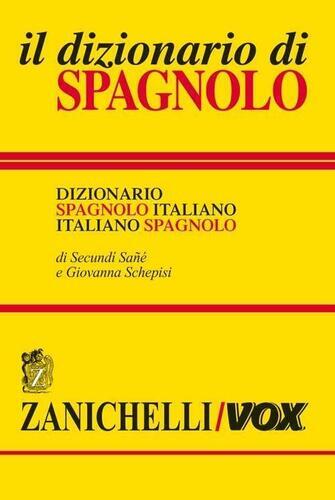 Dizionario spagnolo - dizionario, di