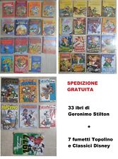 Stock di 33 libri di Geronimo