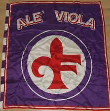 SCIARPA SCARF BANDIERA FLAG CALCIO ULTRAS FIORENTINA POLIESTERE (753)
