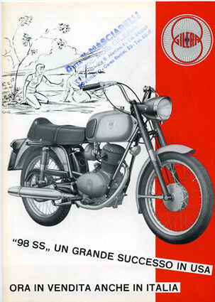 Gilera depliant - gilera, 98
