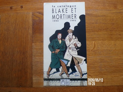 Publicite blake mortimer - blake,