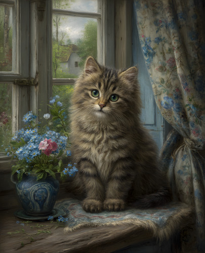 Gattino tabby dagli occhi - gattino,
