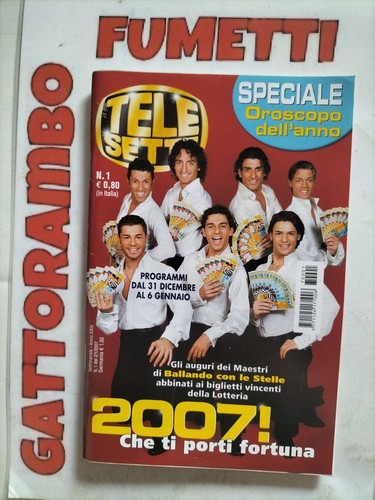 Telesette ballando con le - telesette, n.1