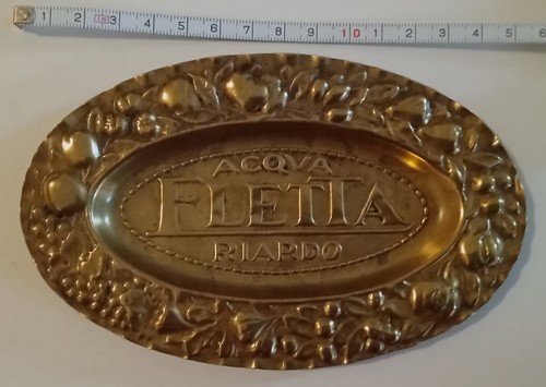 Riardo acqua fletta posacenere - fletta,
