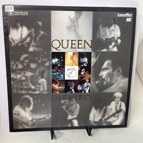 Queen laserdisc - queen, rio)