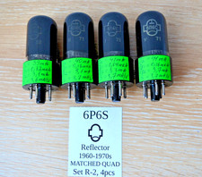 4x 6P6S = 6V6 6AY5 587 Tubo