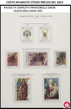 1987 SMOM FRANCOBOLLI NUOVI di