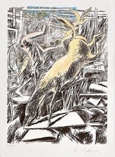 PERICLE FAZZINI litografia