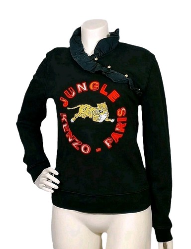 Felpa kenzo jungle s nera - kenzo,
