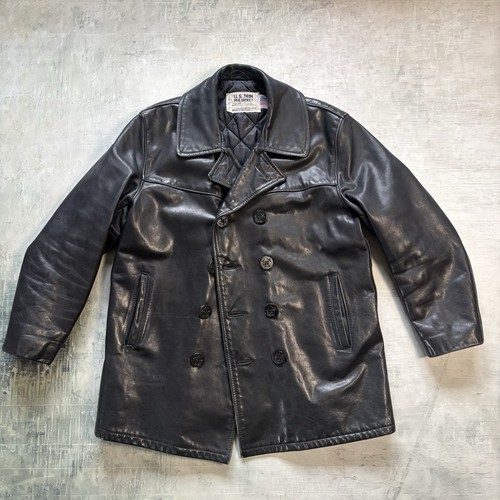 Schott 740n pea jacket - schott, u.s.