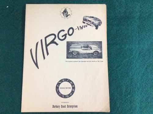 Brochure vintage originale
