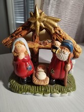 Natività In Ceramica Con