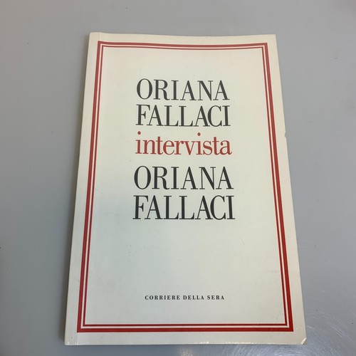 Oriana fallaci intervista del - oriana,
