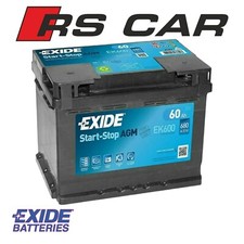 BATTERIA PER AUTO EXIDE AGM 60