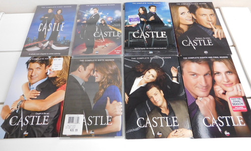 Castle seasons dvd - seasons, 1-8