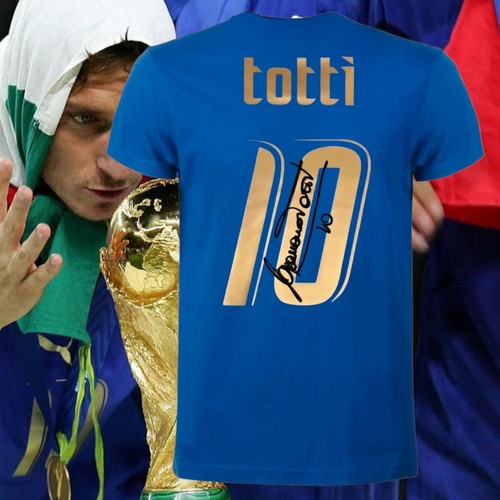 Shirt italia totti world - totti,