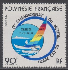 POLYNESIE 1982 Voiliers Hobie