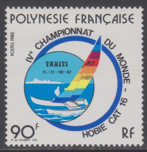 Polynesie 1982 voiliers hobie - polynesie,