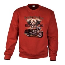 Felpa biker moto classica
