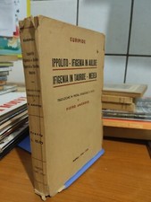Euripide IPPOLITO IFIGENIA IN