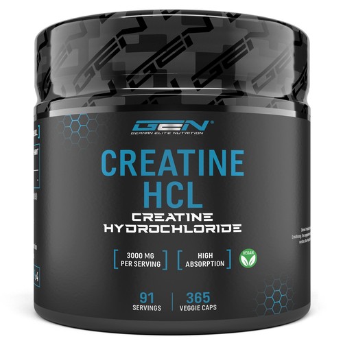 Capsule creatina hcl 365 - hcl,
