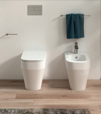 Coppia di sanitari wc e bidet
