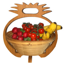 Ananas portafrutta cesto