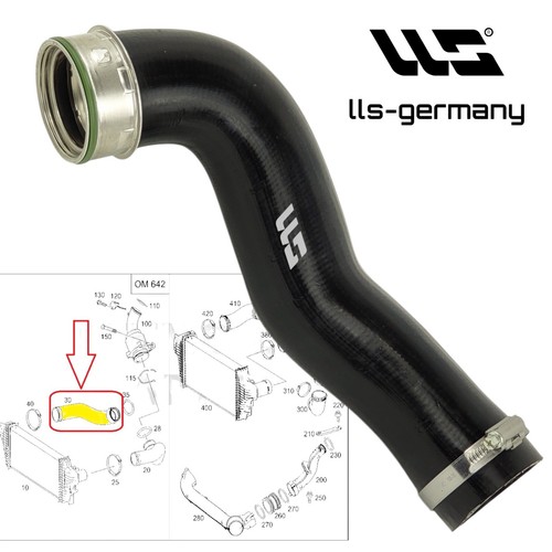 Tubo turbo intercooler per