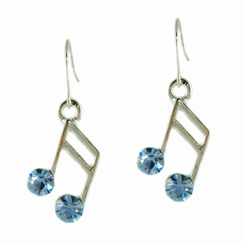 Blu nota musicale swarovski - musicale,