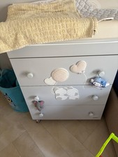 Foppapedretti Dolcecuore Bagnetto Fasciatoio con 3 Cassetti -