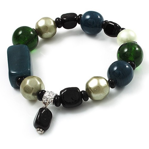 Glass ceramic plastic bead - ceramic,
