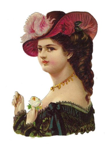 Dama vittoriana ritratto - vittoriana,,