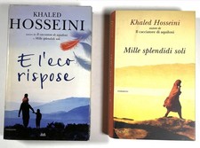 Khaled HOSSEINI - 2 libri:  E l'eco rispose + Mille splendidi soli