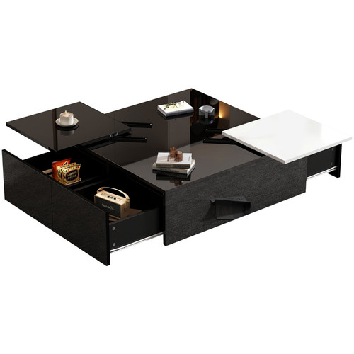 Tavolino salotto lucido con - salotto,