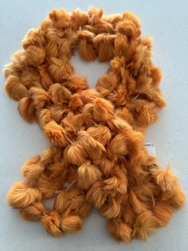 Sciarpa codello arancione vera - codello,