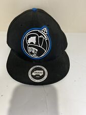 Truckfit Feeling Spacey Black And Blue Snapback Embroidered Baseball Hat.